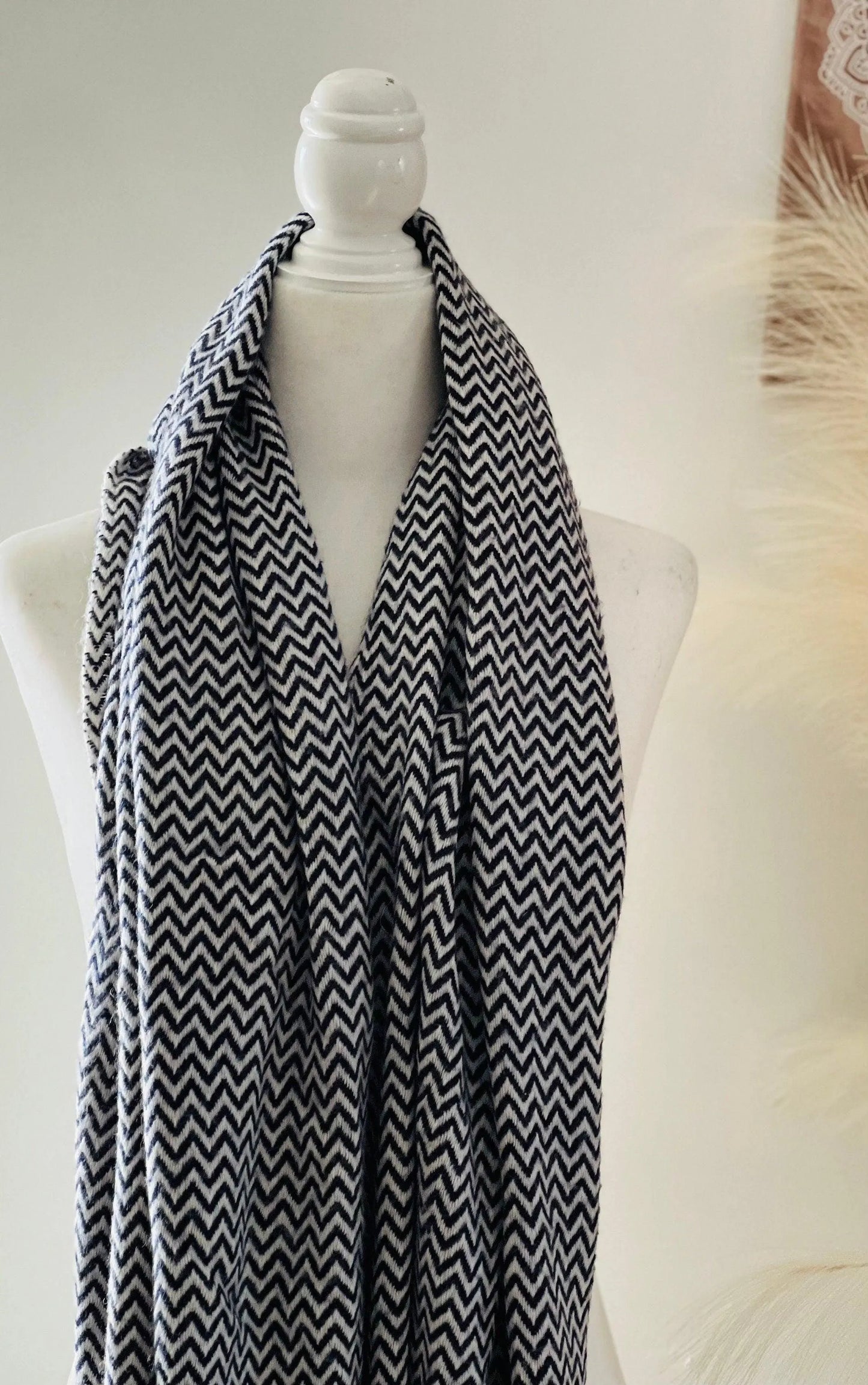 Cashmere Blend Cozy winter Blanket SCARF Women Perfect gift for her