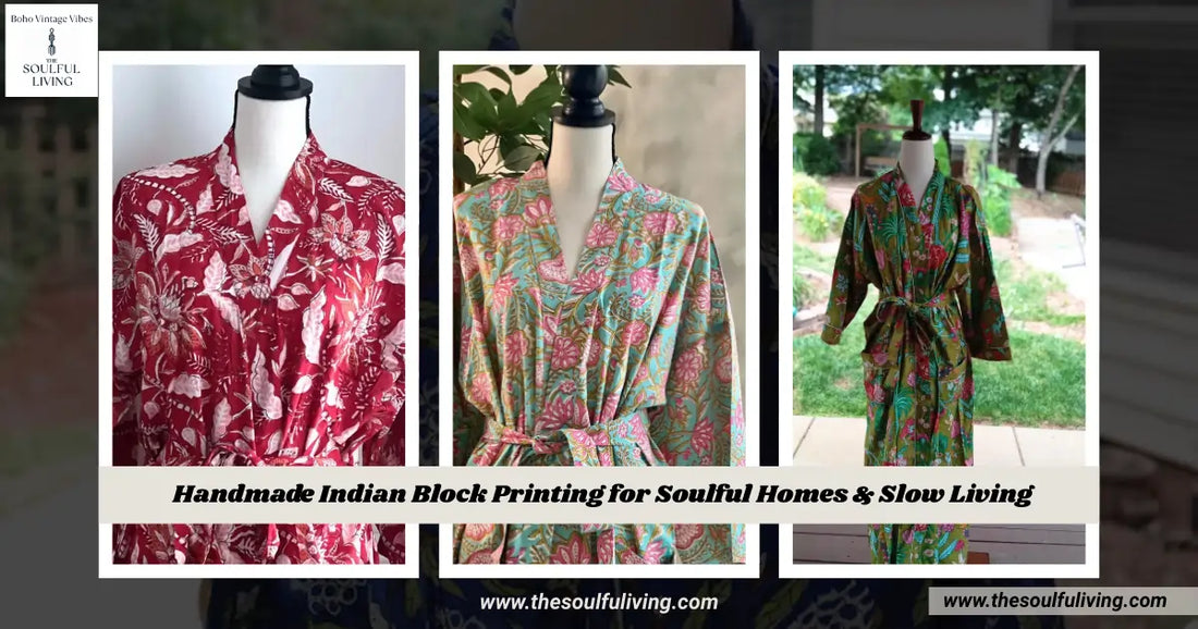 Handmade Indian Block Printing for Soulful Homes & Slow Living