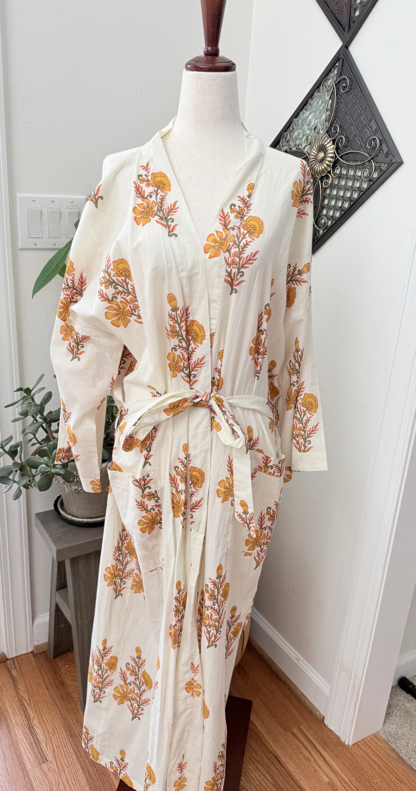 100% Cotton Kimono Robes Dress women wedding bridesmaid Robe, Gift for Her