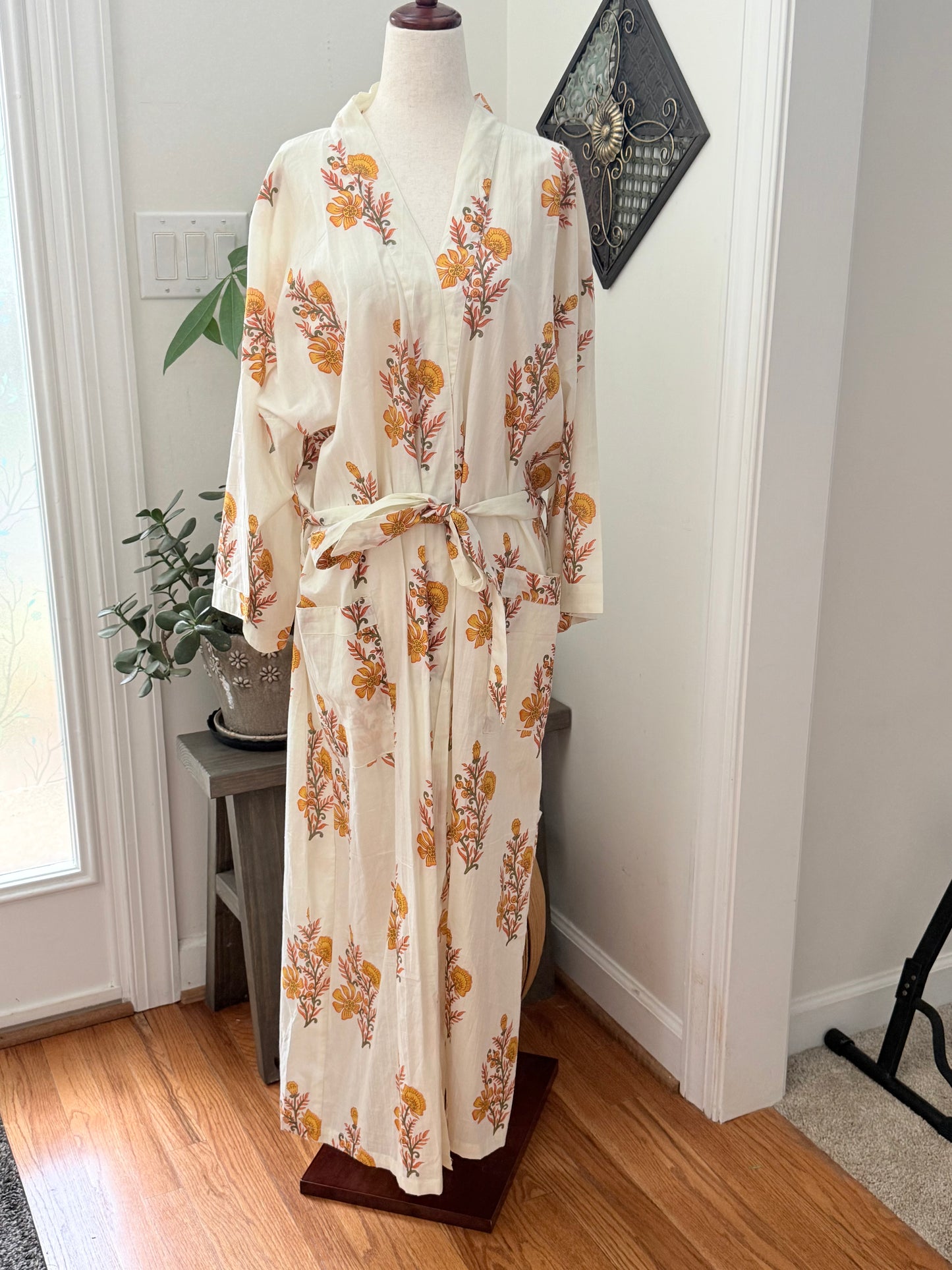 100% Cotton Kimono Robes Dress women wedding bridesmaid Robe, Gift for Her