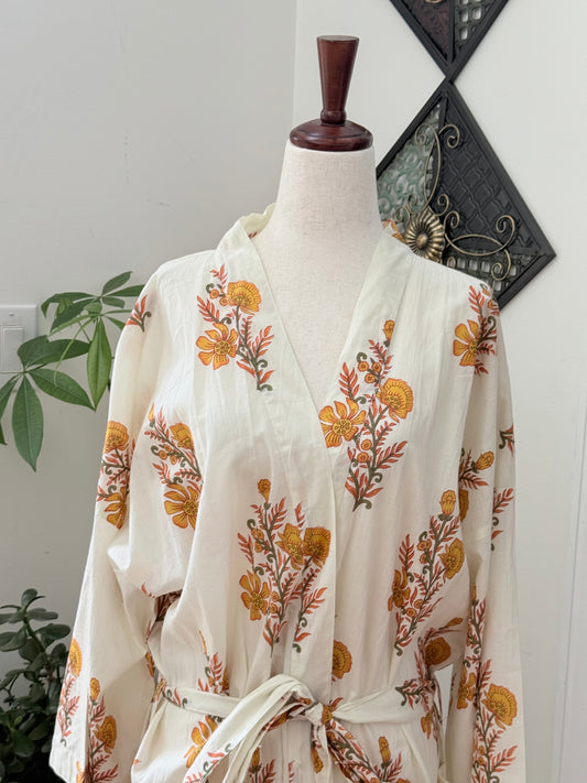 100% Cotton Kimono Robes Dress women wedding bridesmaid Robe, Gift for Her