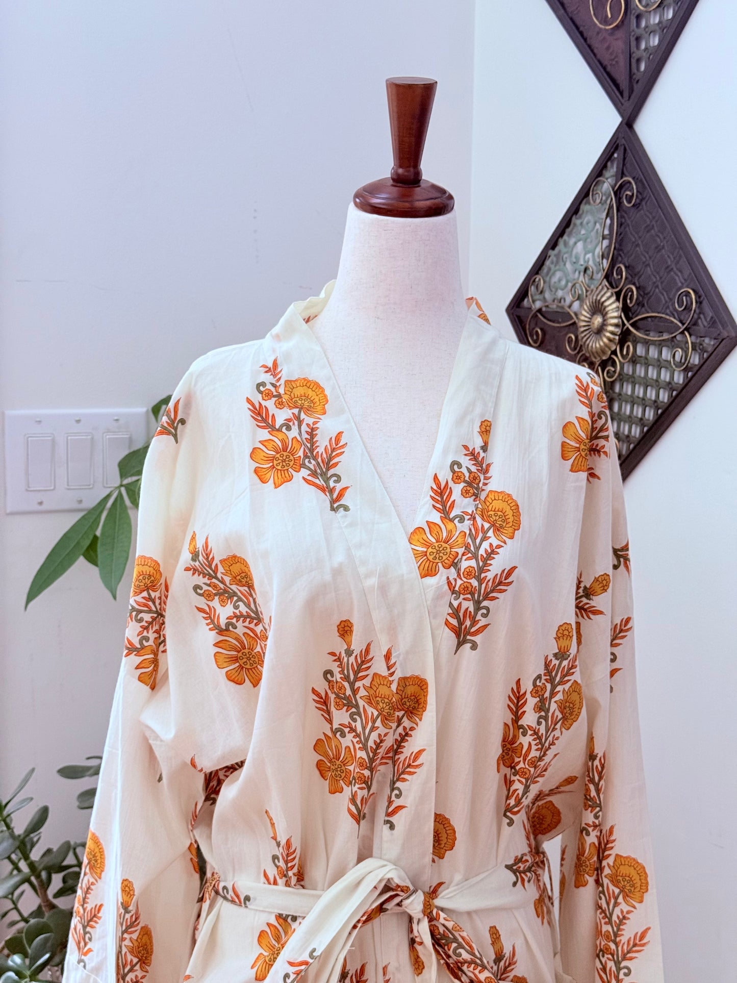 100% Cotton Kimono Robes Dress women wedding bridesmaid Robe, Gift for Her