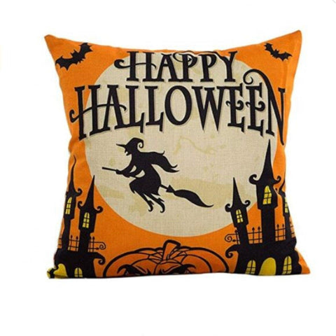 Halloween Home Decor, Spooky pattern,Halloween Witch, Haunter House Pillows