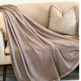 Soft wool meditation Hand loomed Himalayan Cashmere Wool Blanket