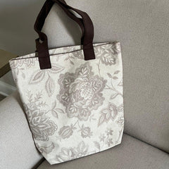 Linen tote bag for new Mom,  Diaper bags, Eco friendly  100% Linen bag, Linen tote bag with pocket, Gift for her