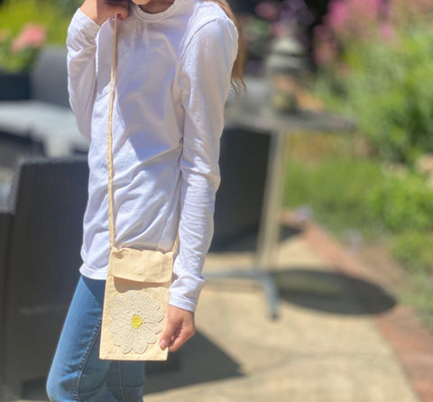 Handmade Phone Pouch for girls, Crossbody Phone Case for gift, Cell Phone Pouch for Smart Phone, Stocking stuffer Gift