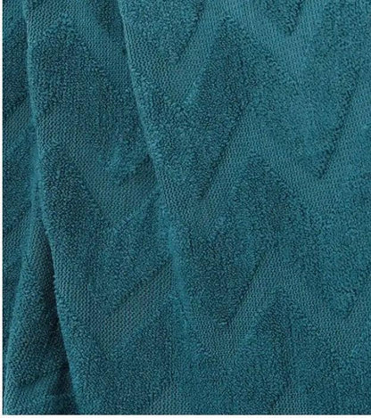 Rust Knitted Throw Blanket: Soft Chevron Pattern, Boho Home Decor