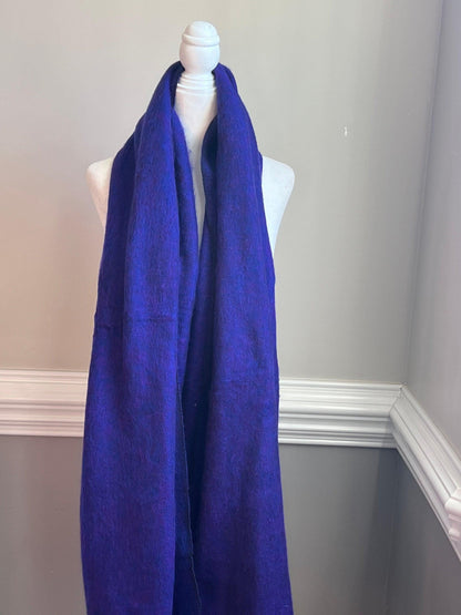 Himalayan Yak Wool Scarf, Soft Warm Meditation Wrap