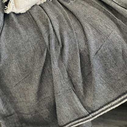 Extra Soft  Himalayan Cashmere Blend Throw Blanket, Soft Cozy Wool (117 X 52 inches)