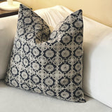 Mud Cloth Pillow Case, Handmade Pillow Cover for Sofa, Lumber Pillow, Rustic Grey Throw Pillow, Pillow Cove for Bed