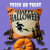 Halloween Home Decor, Spooky pattern,Halloween Witch, Haunter House Pillows