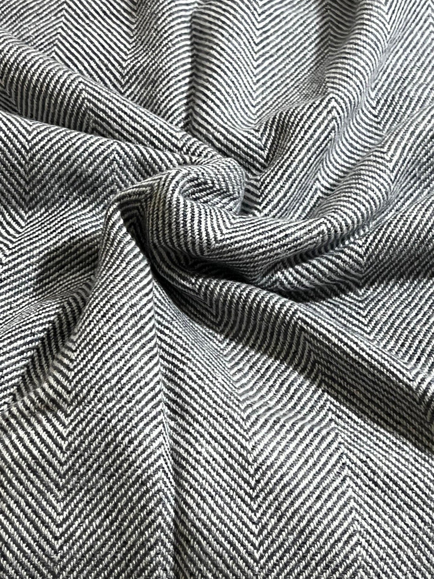 Large Himalayan Cashmere Blend Throw Blanket, Soft Cozy Wool (117 X 52 inches)