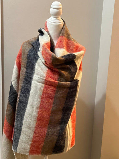 Nepal Himalayan Yak wool Shawl, Soft Warm Women Fashion Scarf,
