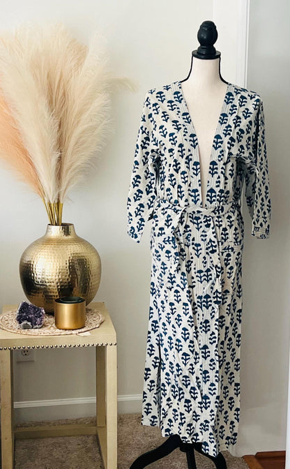 blue robe