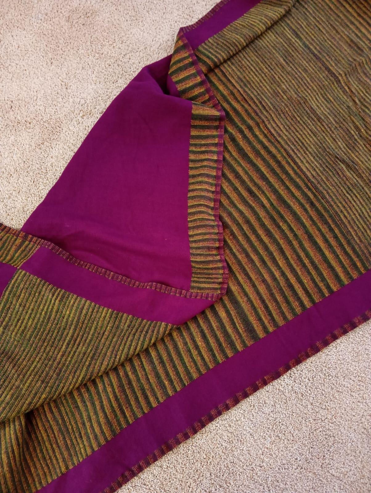 Extra Soft Yak Wool Blanket, Handmade Meditation Throw Cozy Lap blanket for Yoga and Couch Housewarming gift